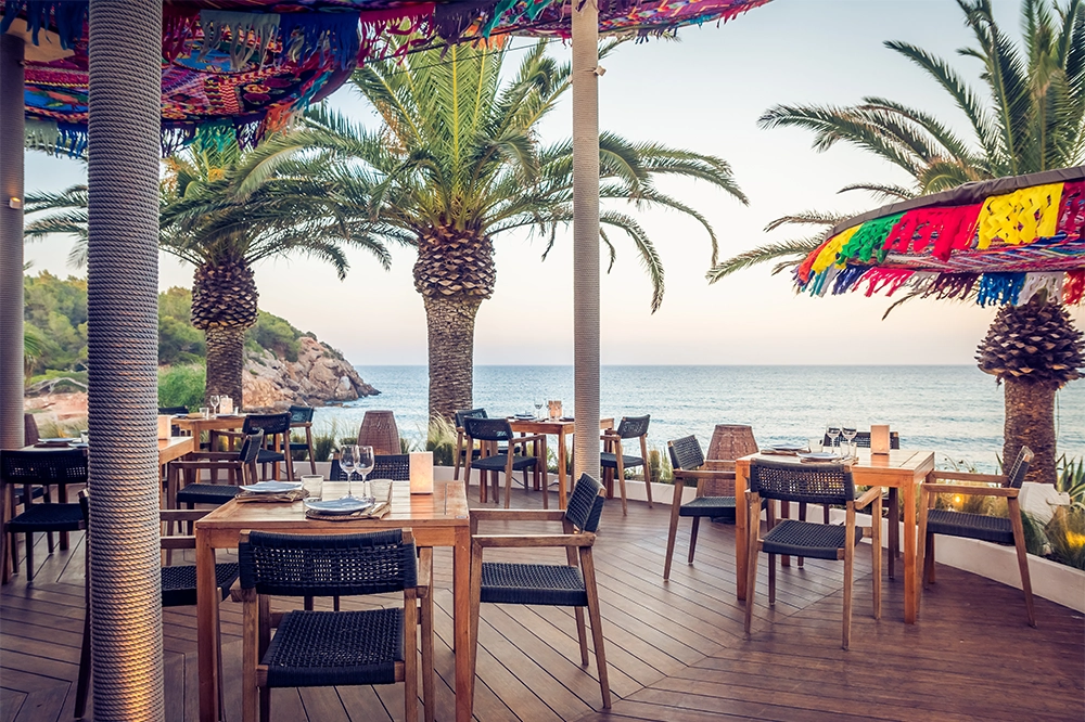 Ibiza's hottest beach restaurants