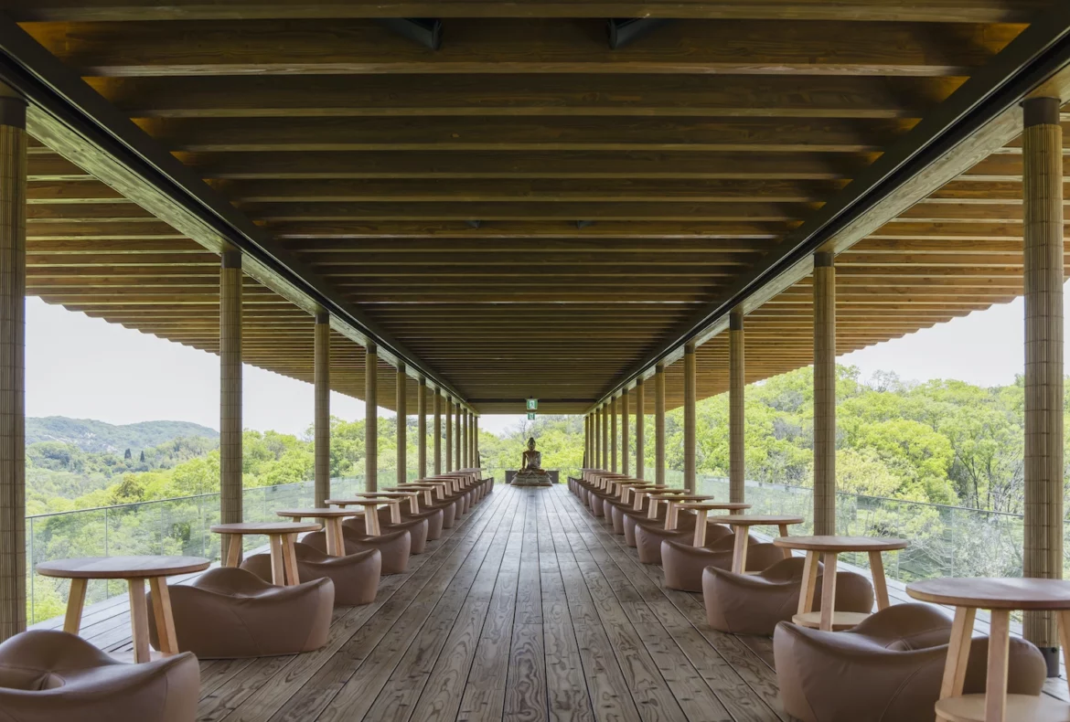 A one-of-a-kind meditation retreat set above the treetops of Japan’s Awaji Island