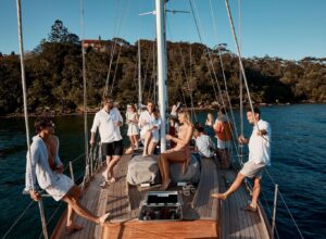 A Sunset Champagne Cruise across Sydney Harbour on Southwinds Yacht