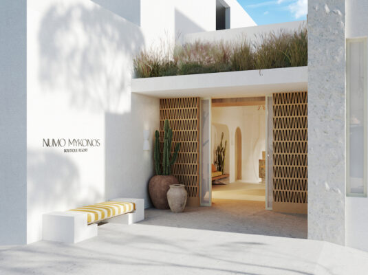Numo Mykonos – a new stylish boutique spa hotel to open in June